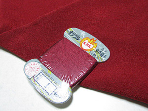 絹の手縫い糸