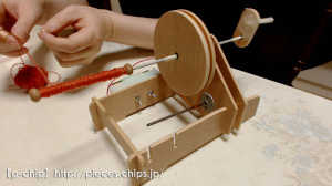 自作のボビンワインダー