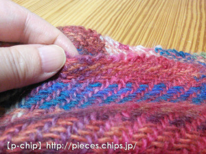 秋冬幅広ストール001