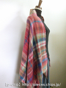 秋冬幅広ストール001
