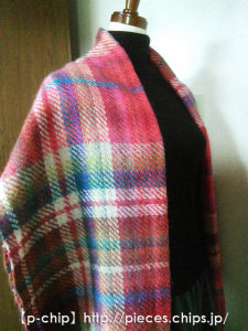 秋冬幅広ストール001