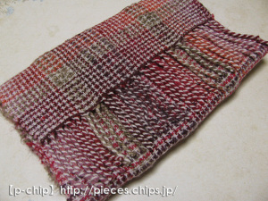 幅広マフラー06織り上がり