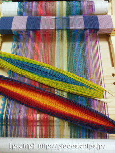 アルパカエクストラとKauni Effektの色番EQ