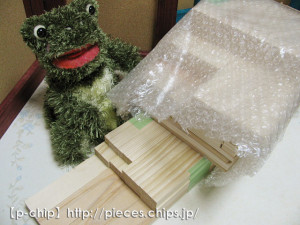 次の工作の材料です