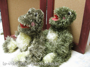 カエル1号と5号