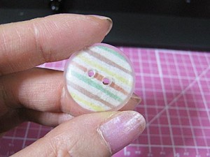 出来上がり。正面から見たところ