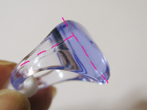 型は3パーツに分割されていた