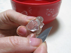 紙やすり#600で磨くとかえって傷が付いた