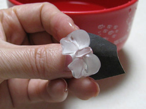 布やすり#1000で磨く