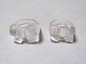 磨いてコーティングしたもの